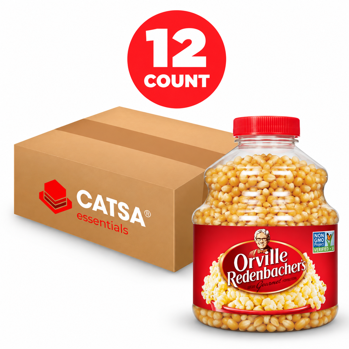 ORVILLE REDENBACHER'S POPCORN 30 OZ - PACK OF 12