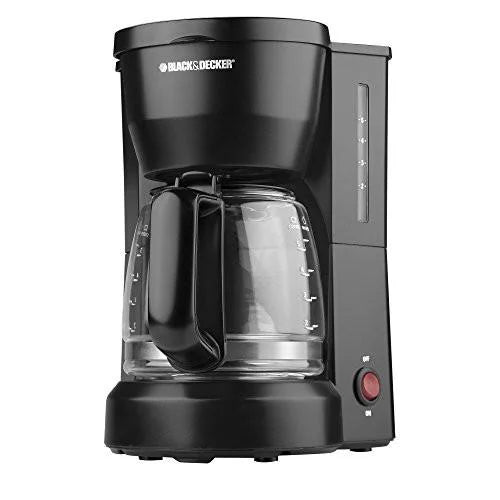 Black & Decker 5-Cup Coffee Maker, DCM600B.