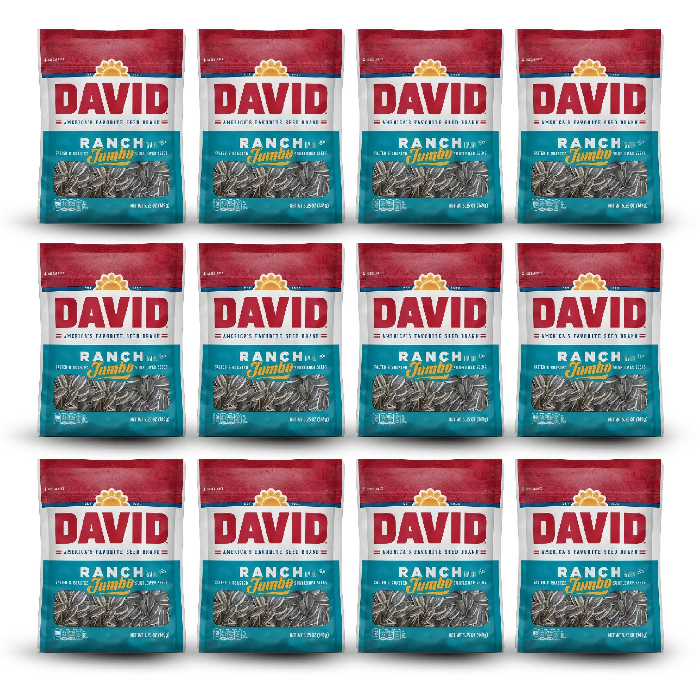 David Seeds Jumbo Sunflower Ranch Flavor, 5.25 Oz