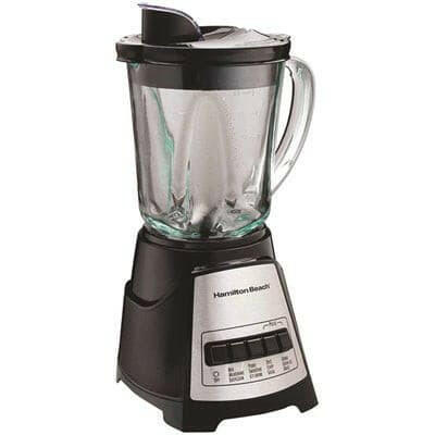 Hamilton Beach Power Elite 40 oz. 12-Speed Black Blender.