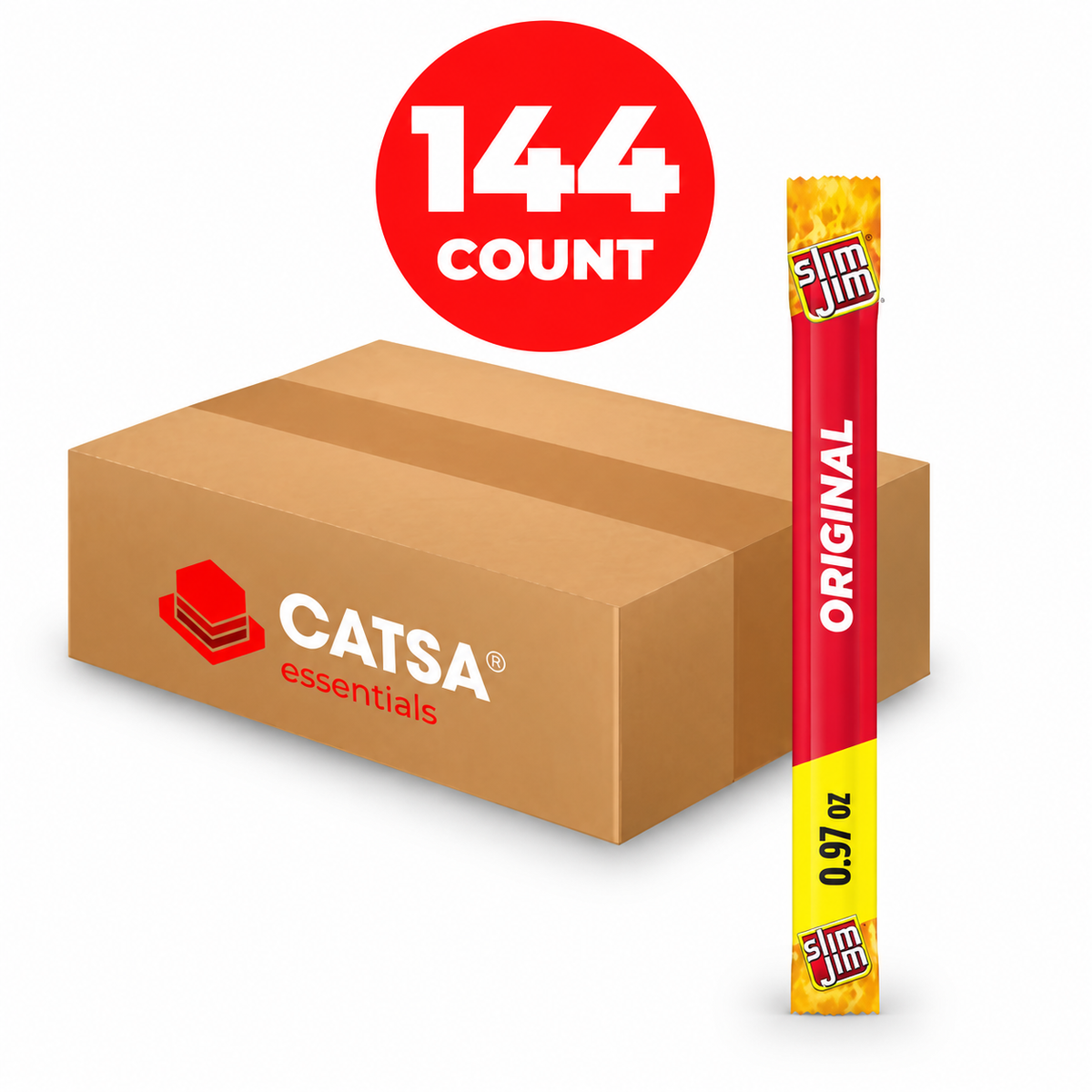 SLIM JIM GIANT .097 OZ - PACK OF 144
