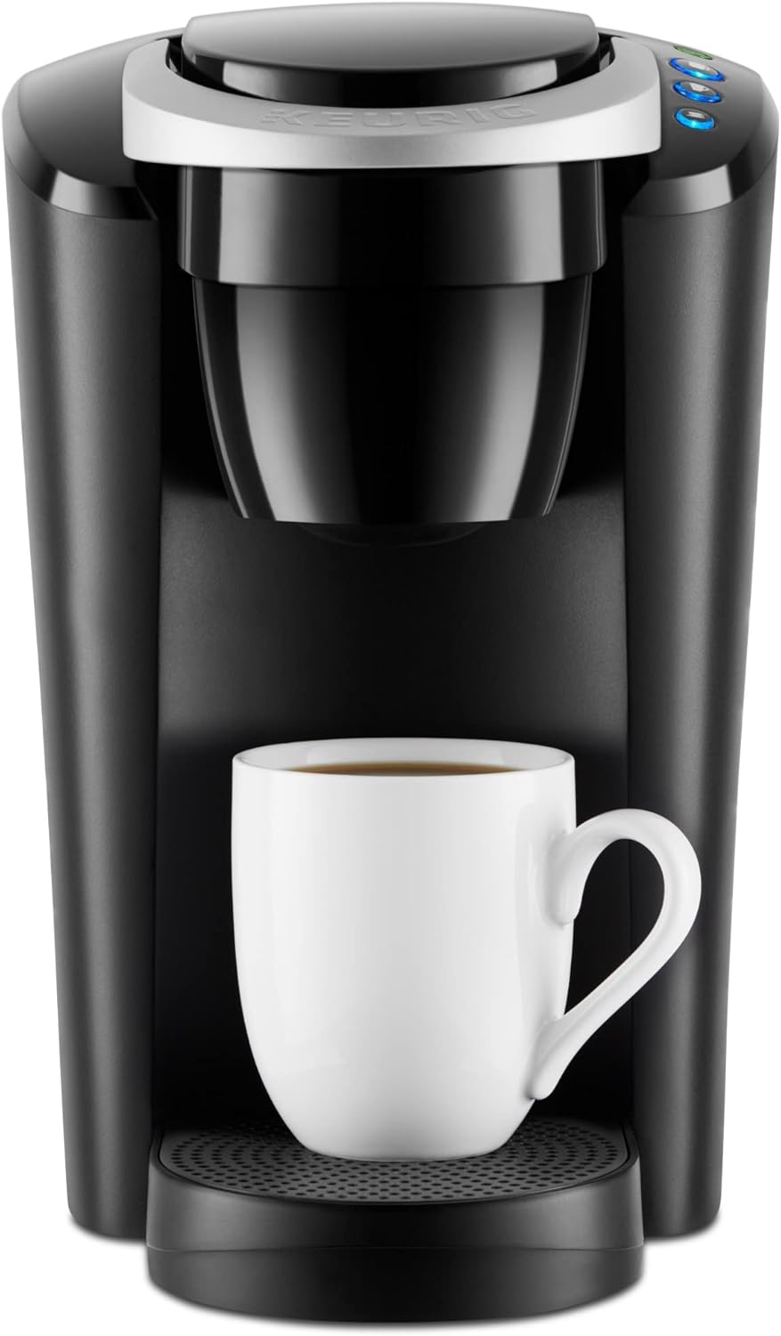 Keurig K-Compact Single-Serve K-Cup Pod Coffee Maker, with 3 Brew Sizes, Smart Start Feature, 36oz Removable Reservoir, Black (OPEN BOX)