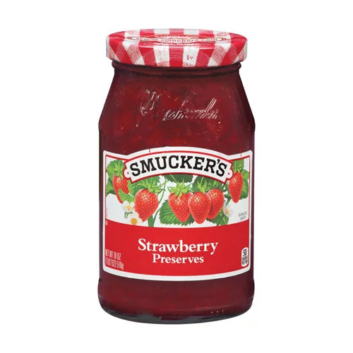Smuckers Strawberry Preserves Fruit Spread, 12 Oz
