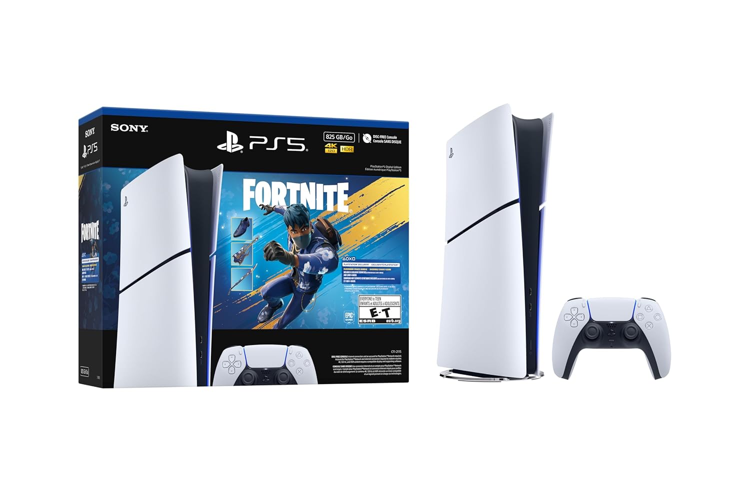 PlayStation®5 Digital Edition – Fortnite Flowering Chaos Bundle