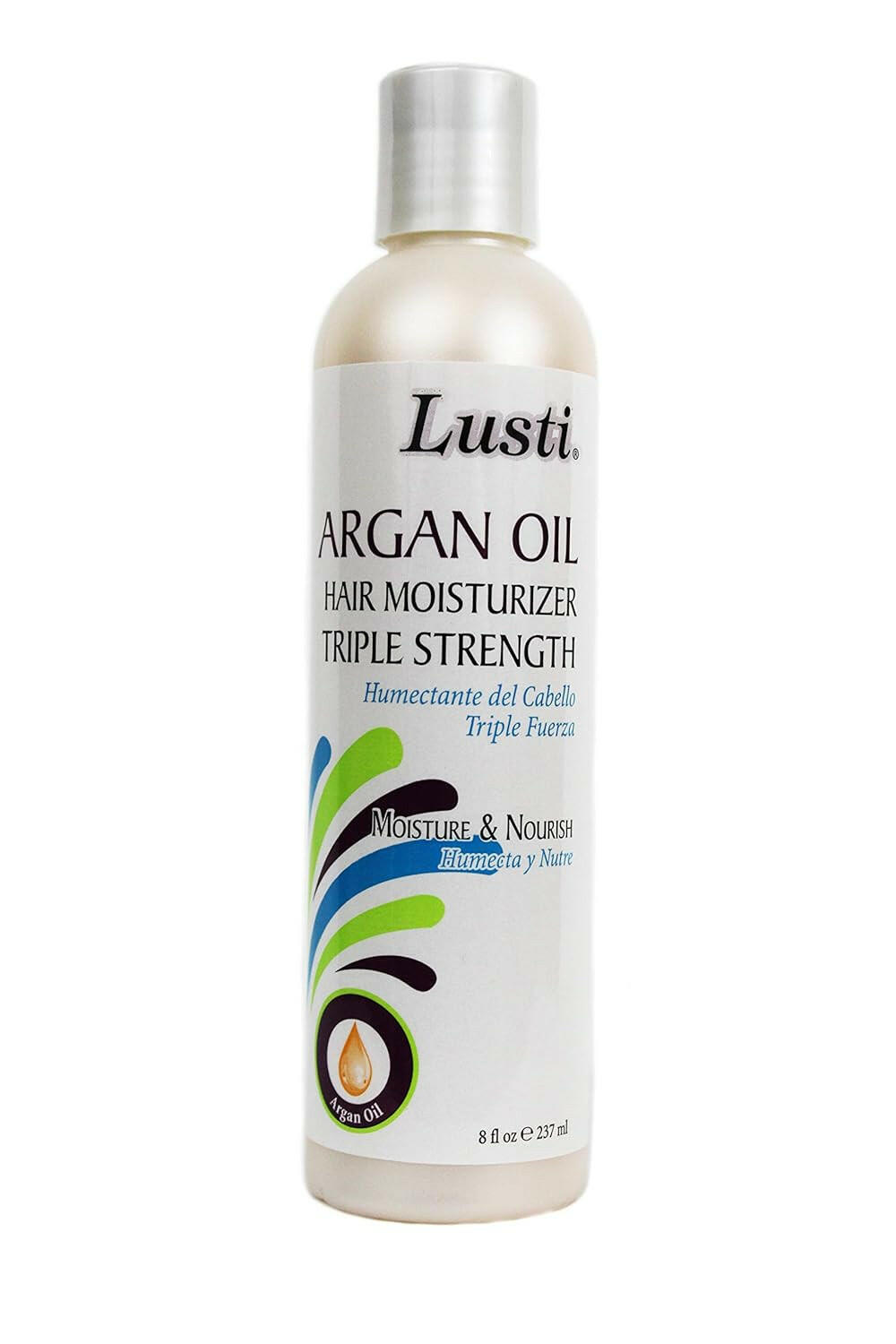 Lusti Argan Oil Hair Moisturizer Triple Strength, 8 oz