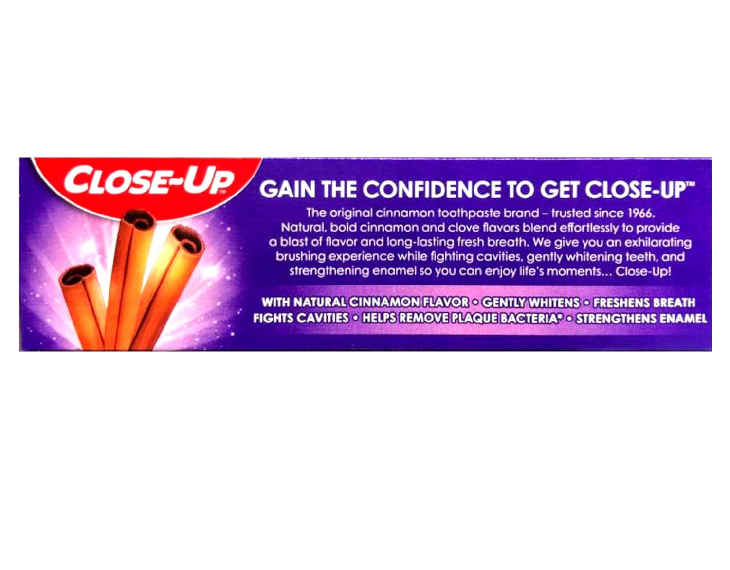 Close-Up Fluoride Toothpaste, Freshening Red Gel 4 oz