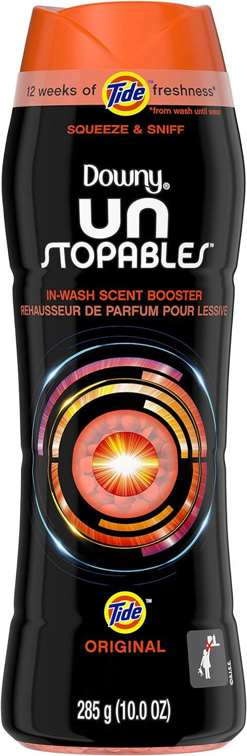 Downy Unstopables Laundry Scent, Tide Original Scent, 10 oz