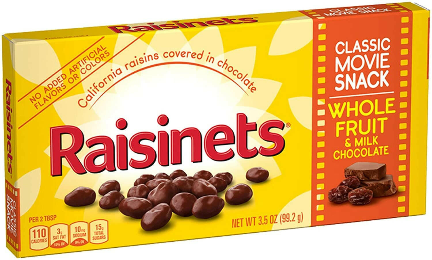 Raisinets Candy Theater Box, 3.5 oz + 2 Units Ferrero Rocher 3 Piece Package, 1.3 Oz.