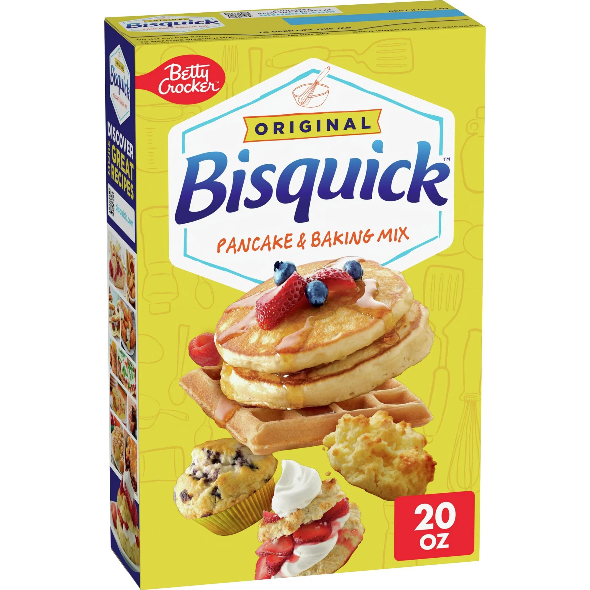 Bisquick Original Pancake & Baking Mix, 20 oz.