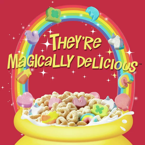 Honey Nut Cheerios, Gluten Free, 10.8 OZ + Lucky Charms Gluten Free 10.5 OZ.