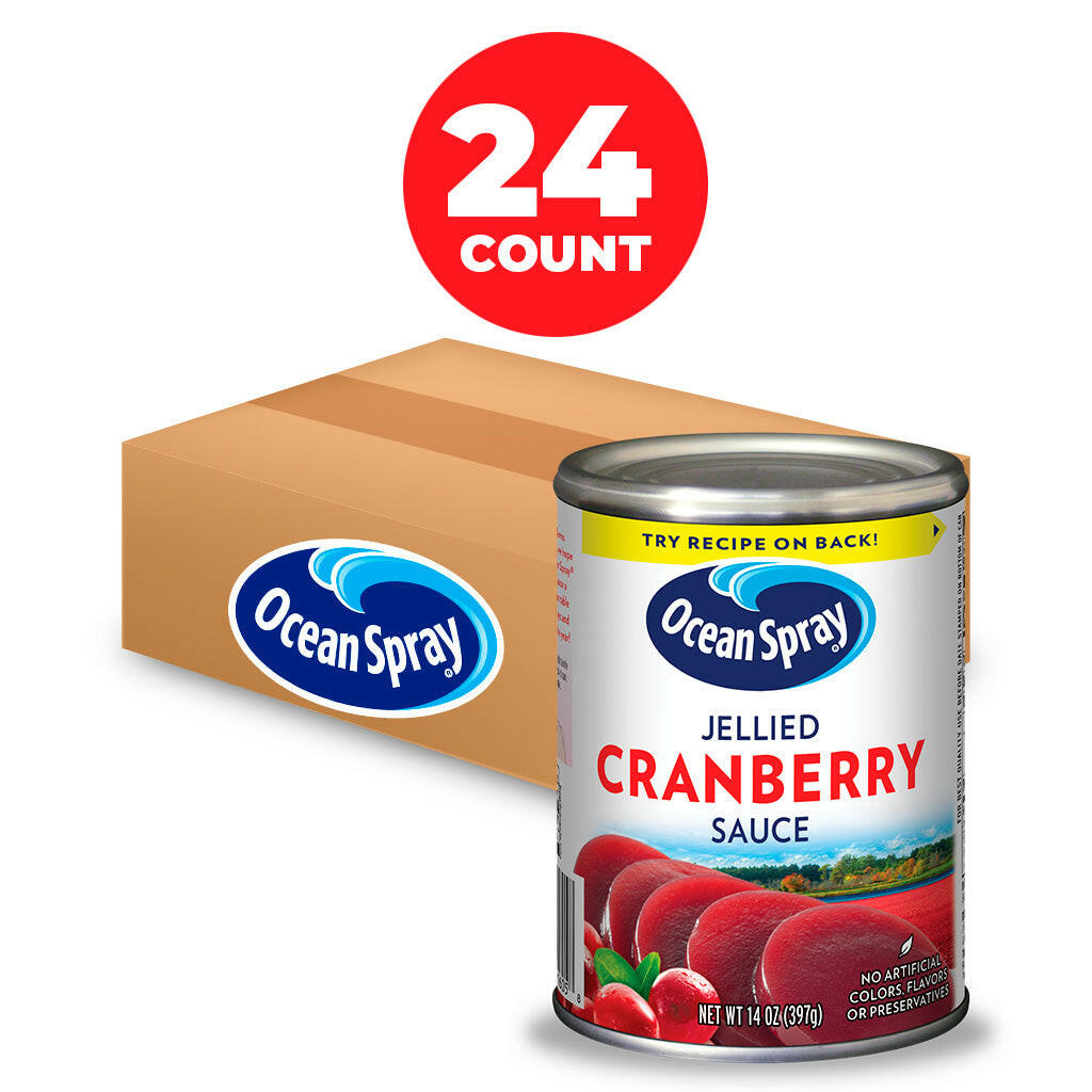 Ocean Spray Jellied Cranberry Sauce, 14 oz