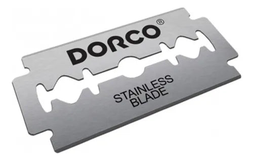 Dorco Double Edge Razor platinum stainless Blades Red 100 ct