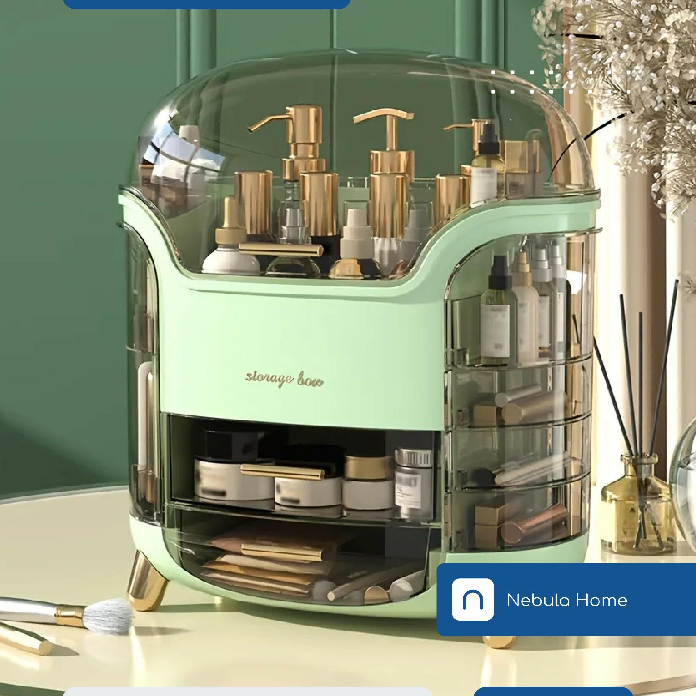 Elegance in Organization: Your Stylish Makeup Storage Solution!