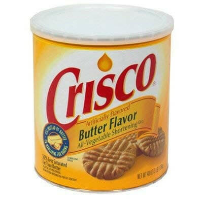 Crisco All-Vegetable Shortening, Butter Flavor, 48 oz.