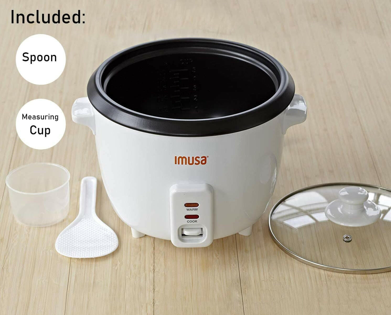 Imusa Electric Rice Cooker 5 Cup N/S.