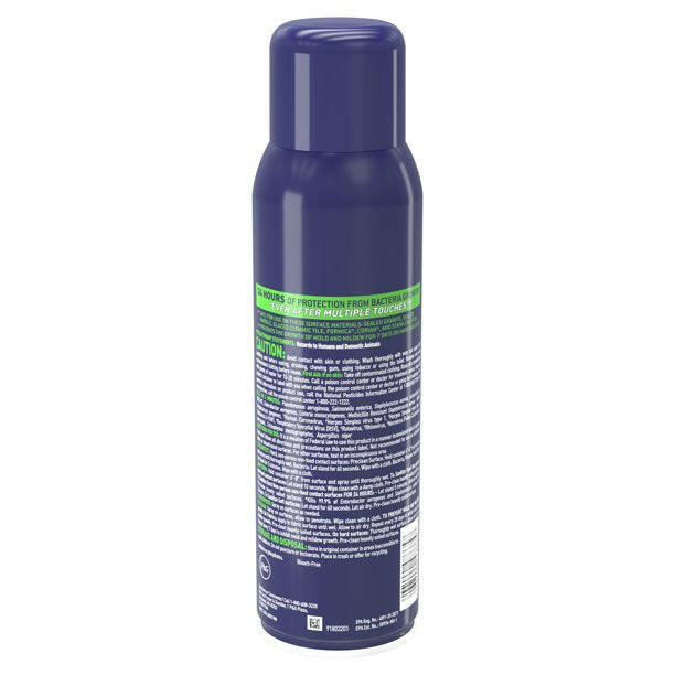 Microban 24 Hour Disinfectant Sanitizing Spray, Fresh Scent, 15 fl oz.