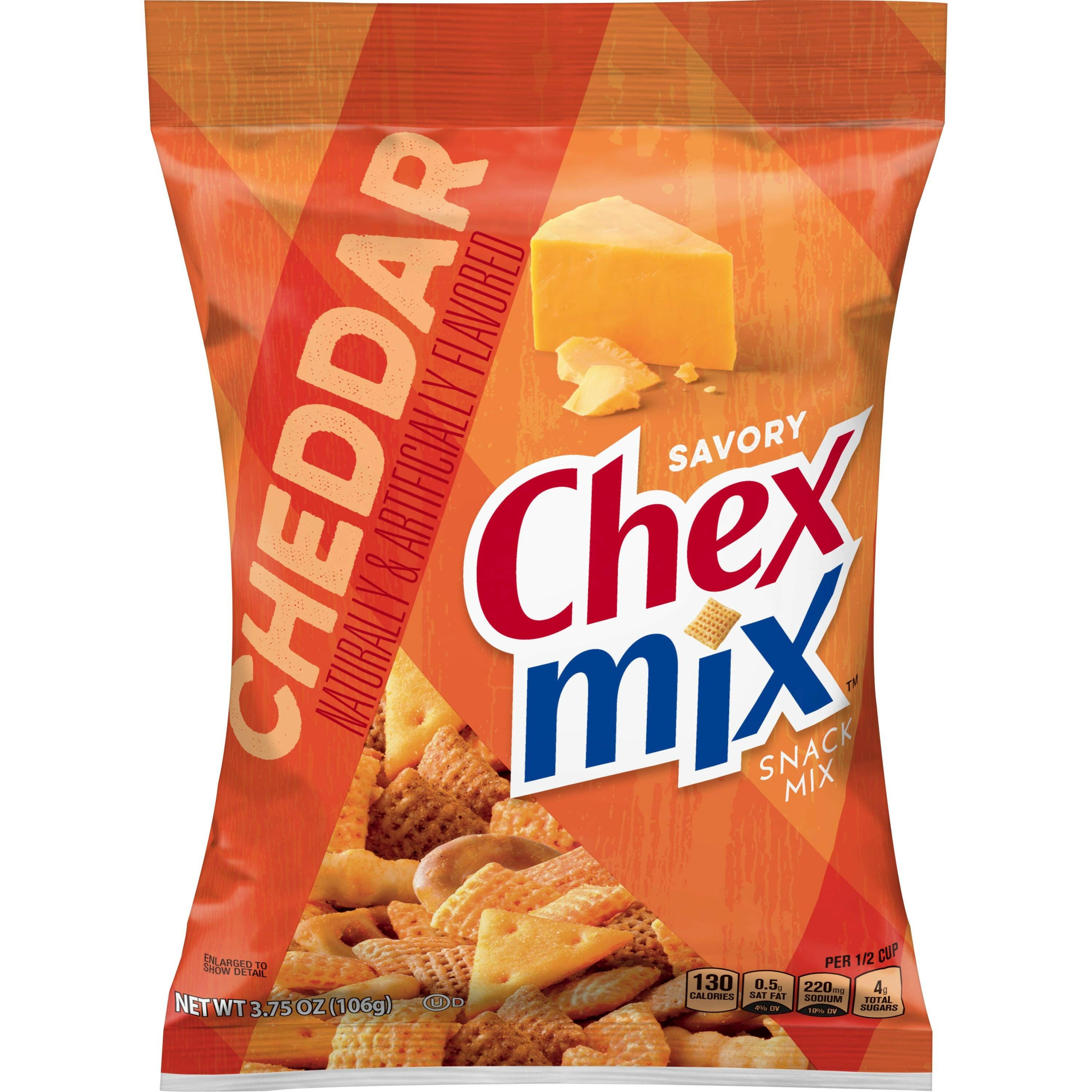 Chex Mix Cheddar, 3.75 Oz