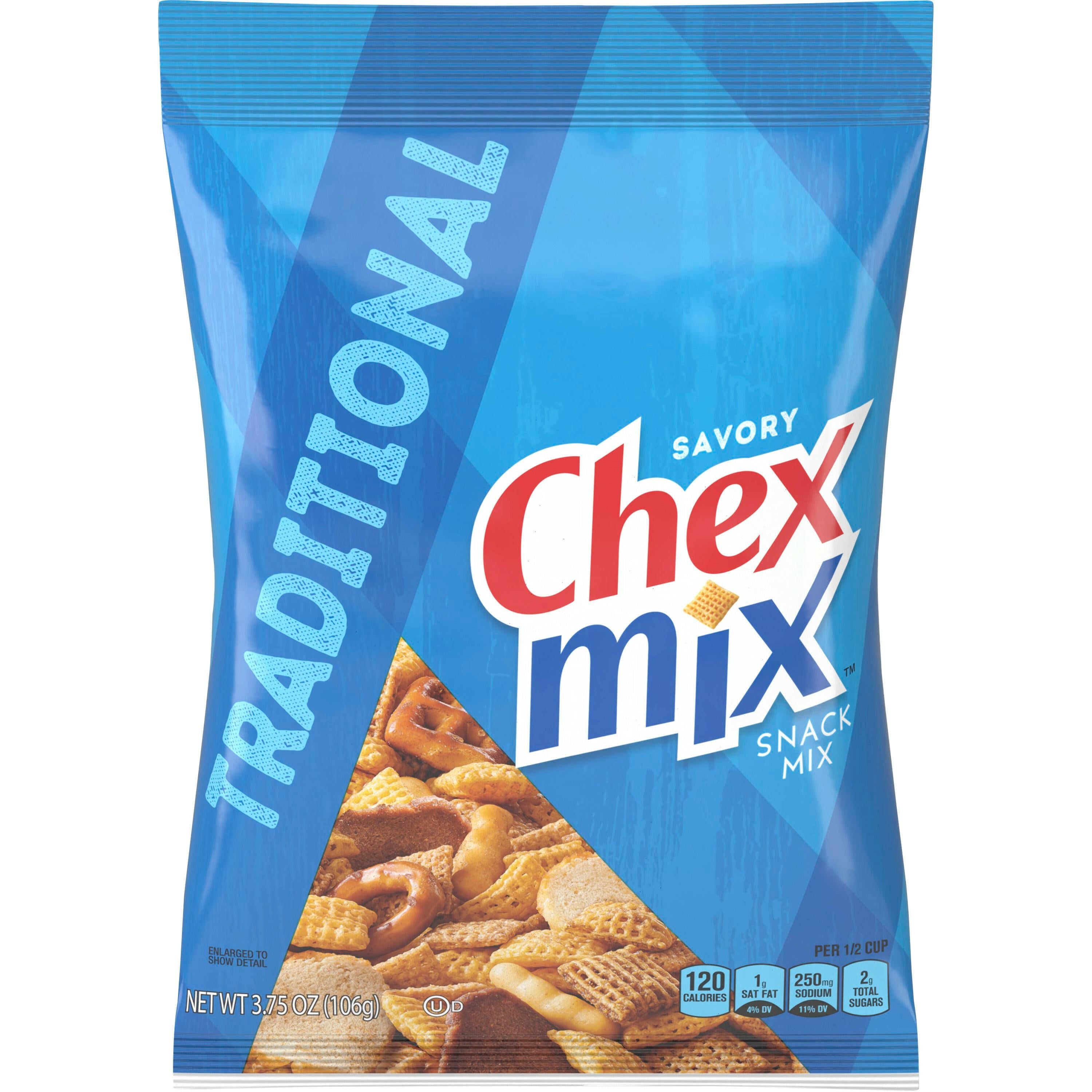 Chex Mix Snack Party Mix, Traditional, 3.75 oz