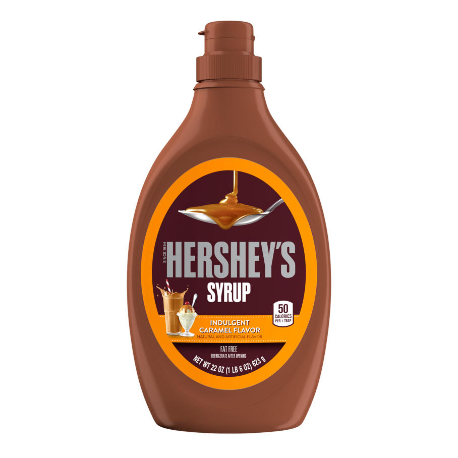Hershey's Caramel Syrup  Bottle, 22 oz