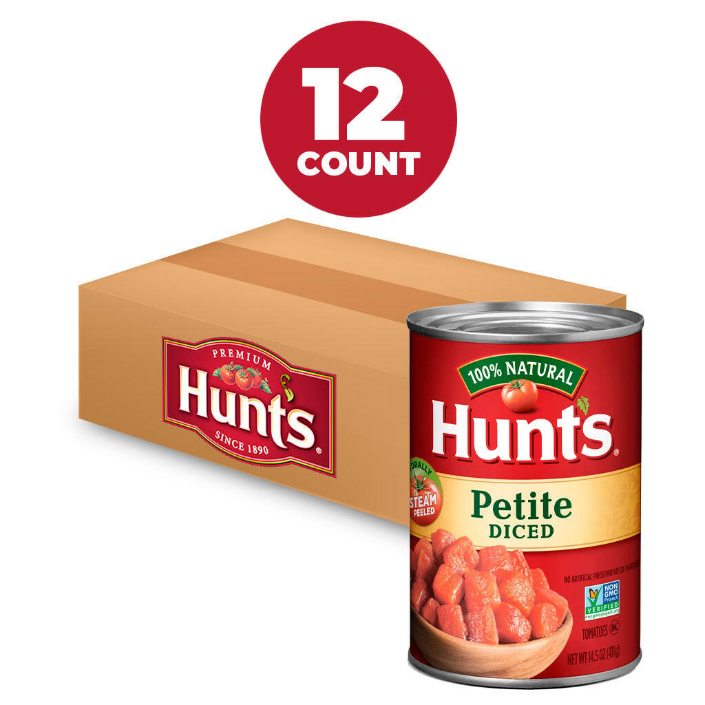 Hunt's, Petite Diced Tomatoes, 14.5 oz Can