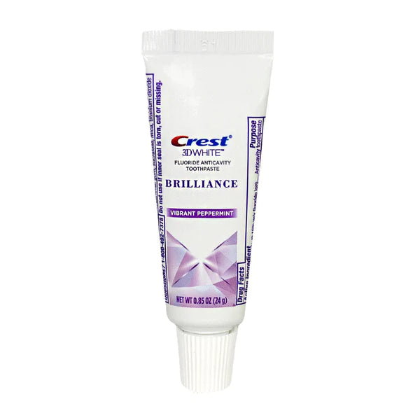 Crest 3D Brilliance Toothpaste, Peppermint 0.85 oz