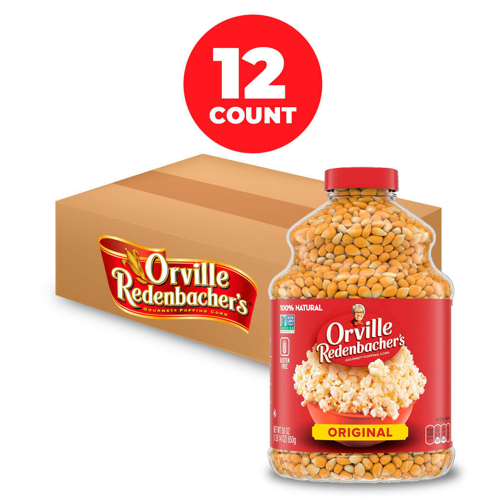 Orville Redenbacher Original Popcorn Kernel Jar, 30 oz