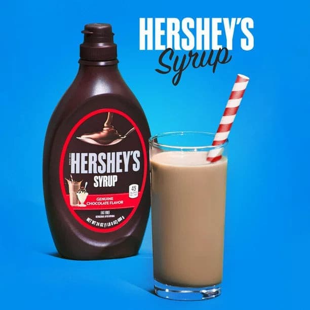 Hershey's, Chocolate Syrup, Baking Supplies, 24 oz, Bottle.