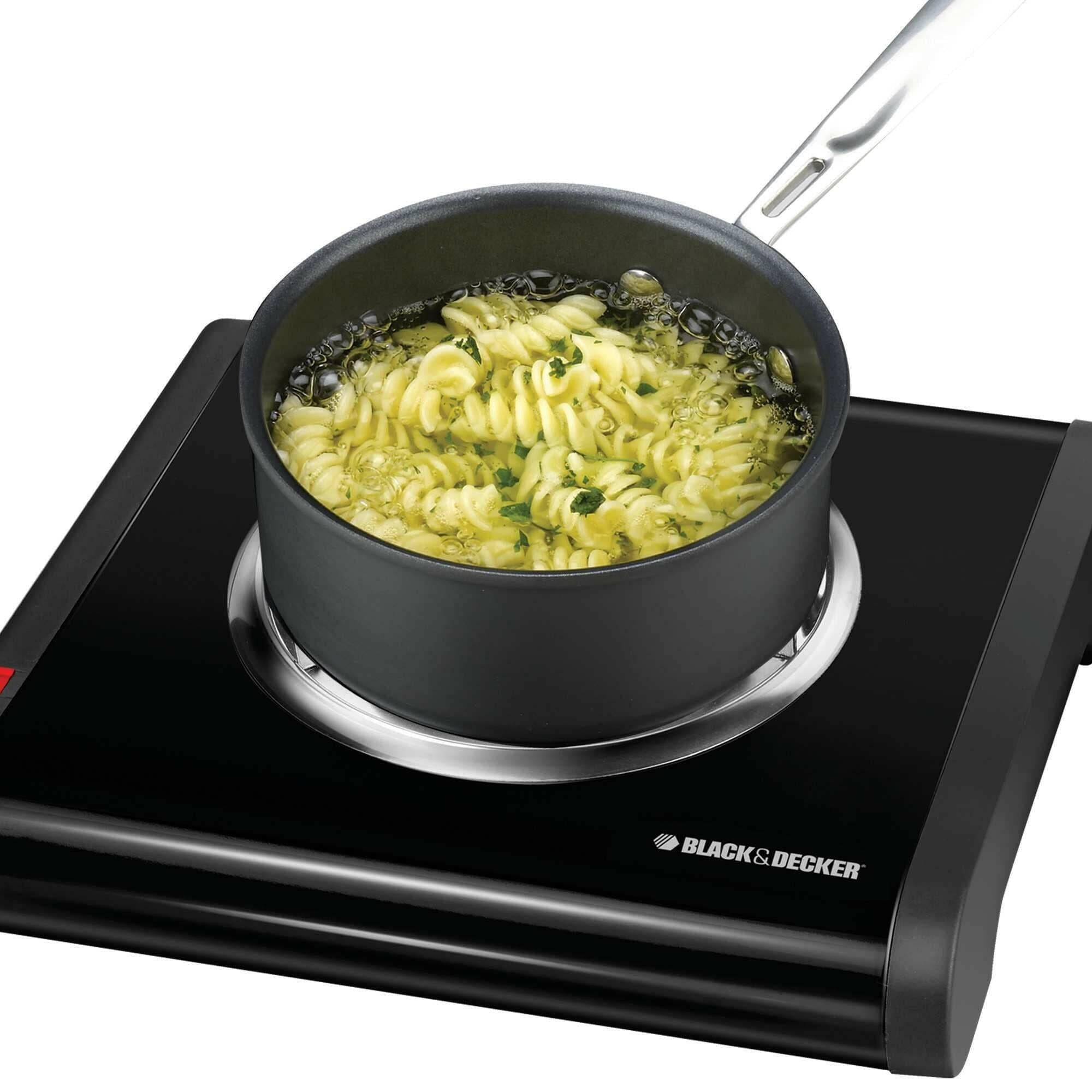 B&D Single Burner Black.