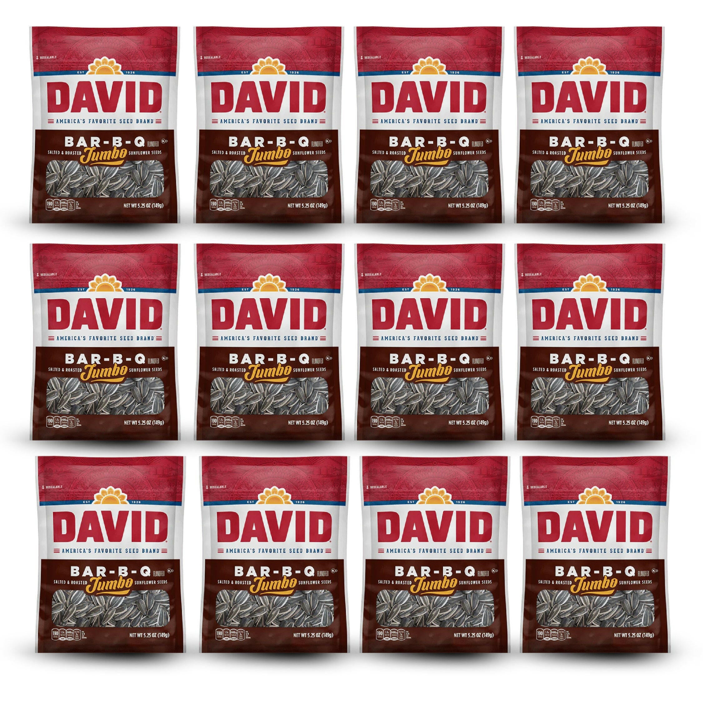 David's Bar-B-Q Sunflower Seeds 5.25oz