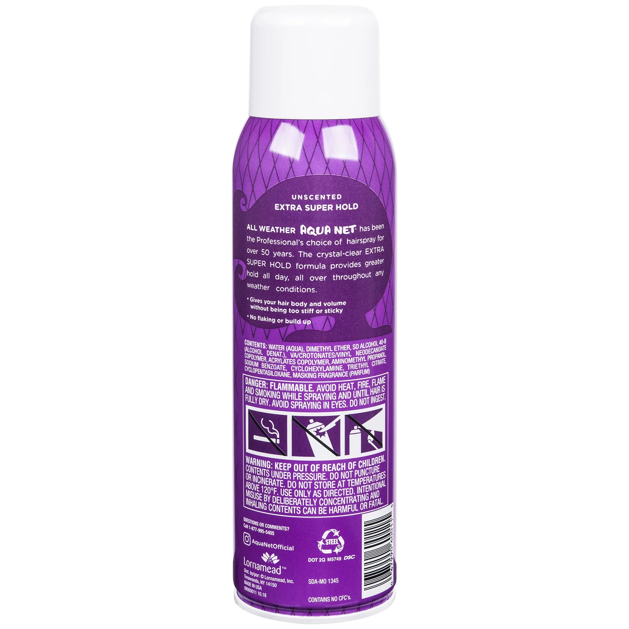Aqua Net Extra Super Hold Professional Hair Spray 11oz
