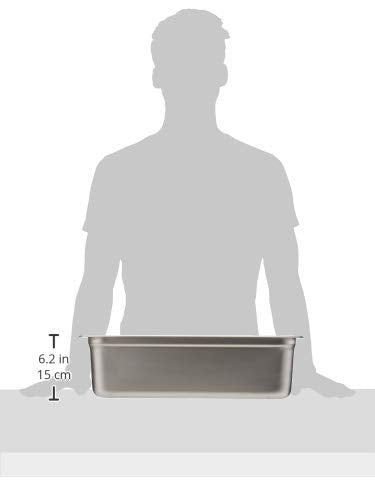 Winco Anti-Jamming Steam Pan, Full-Size x 6-Inch (OPEN BOX)