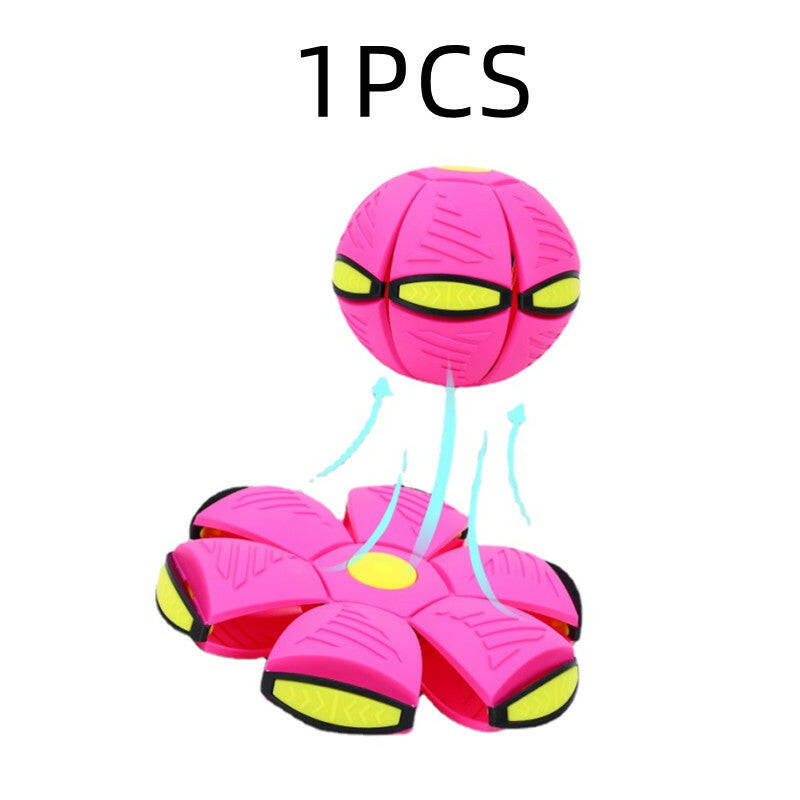 UFO Dog Frisbee - Magical Transformation for Interactive Outdoor Play and Training Fun!