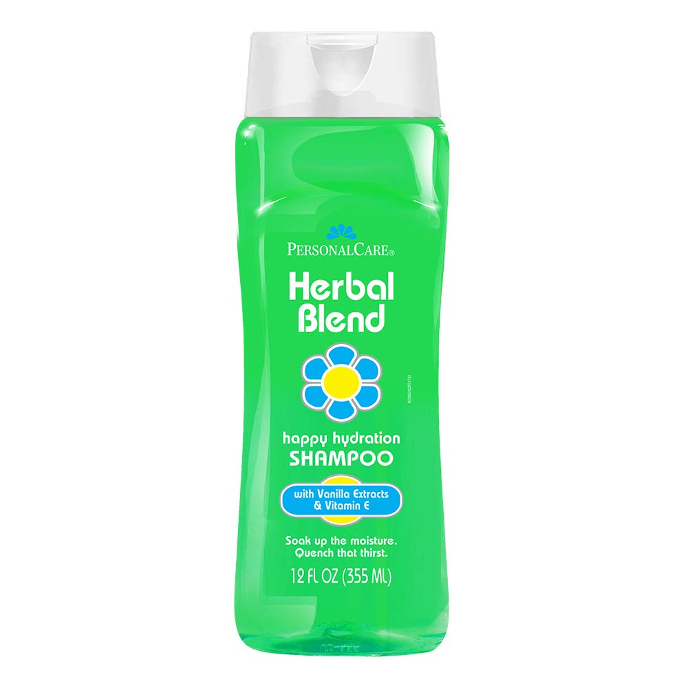 Herbal Blend Happy Hydration Shampoo with Vanilla Extract & Vitamin E 12 oz