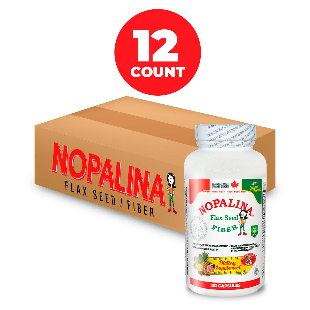 Nopalina Flax Seed Plus Capsules 240 Capsules