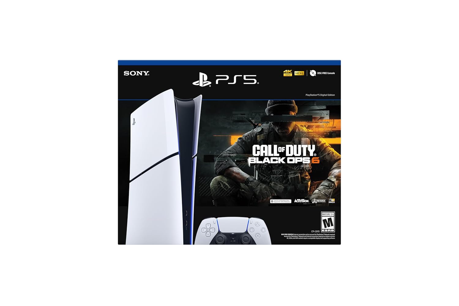 PlayStation®5 Digital Edition – Call of Duty®: Black Ops 6 Bundle  1TB
