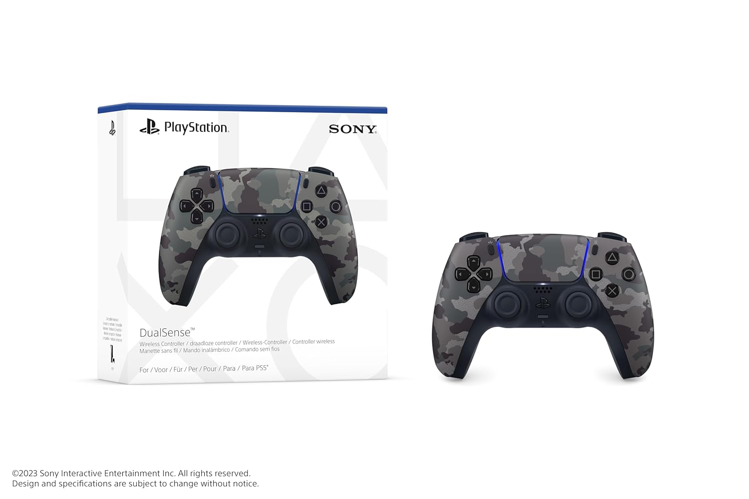 PS5 Dualsense controller Camo