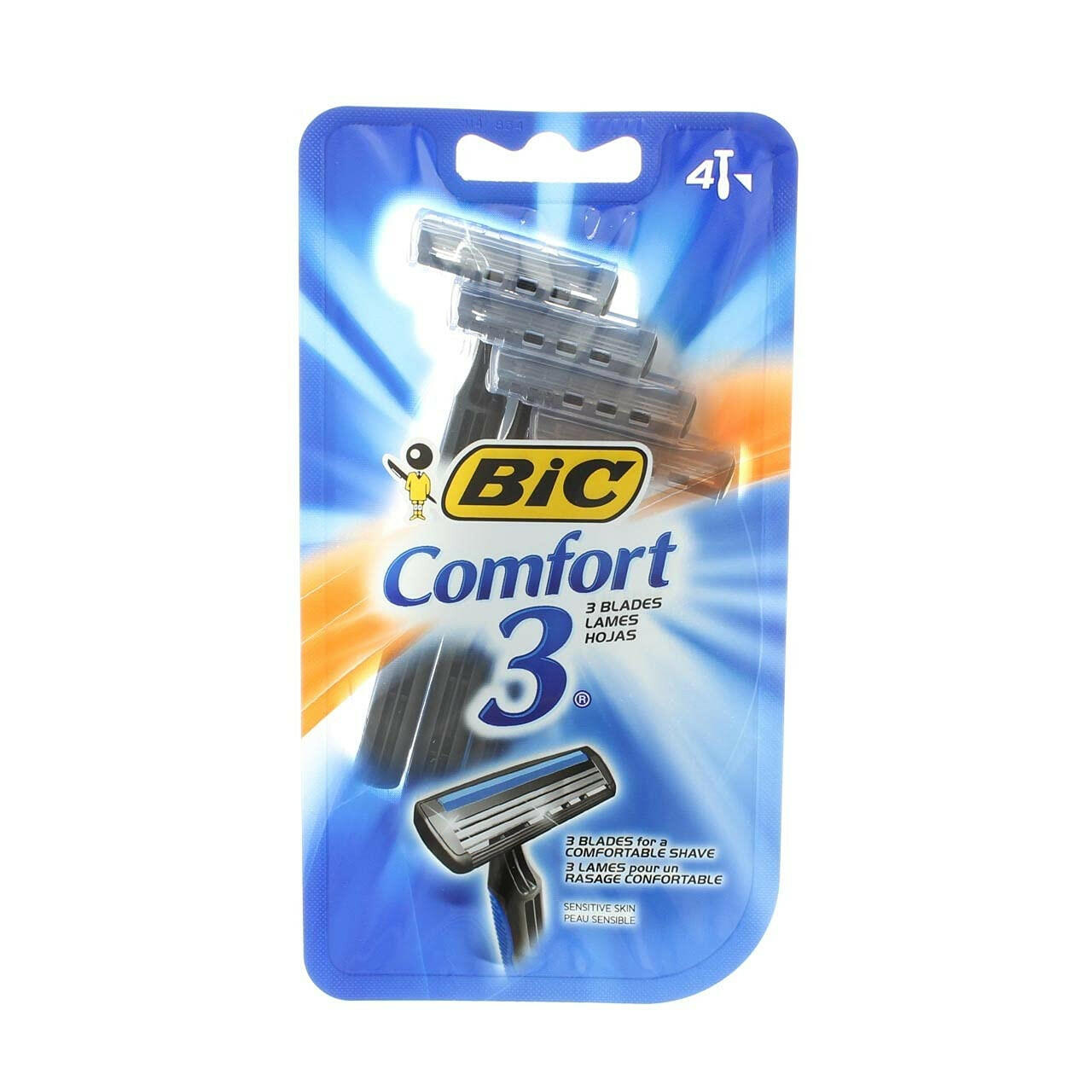 Bic Comfort 3 Men Razor 4ct