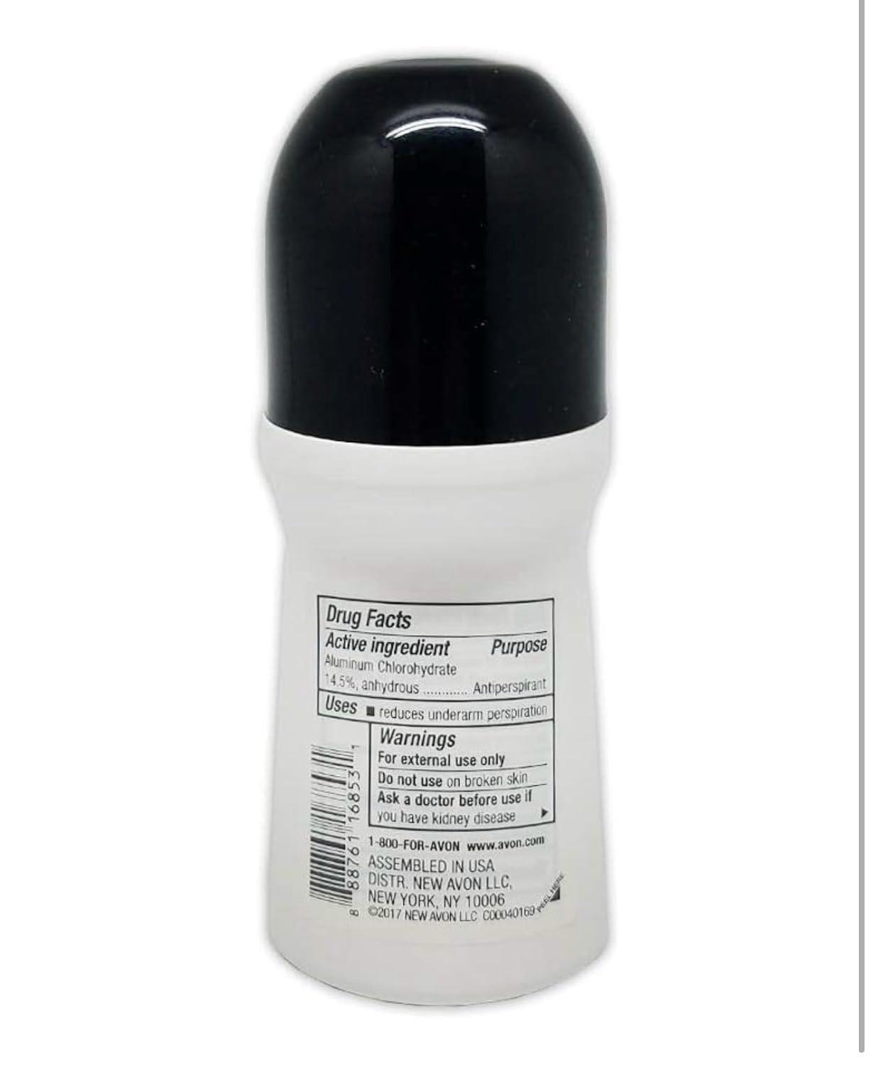 Avon Black Suede Deodorant 2.6 Fl.Oz
