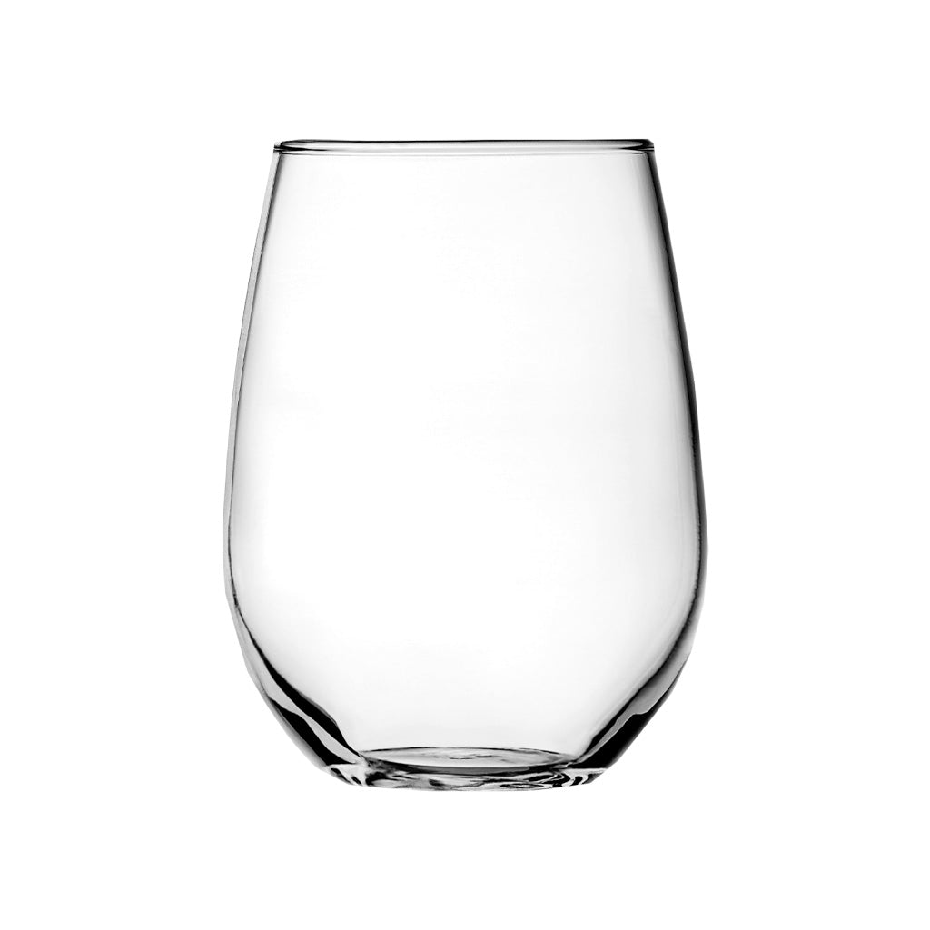Vienna Stemless White Wine Glasses, 15 oz (Set of 4)