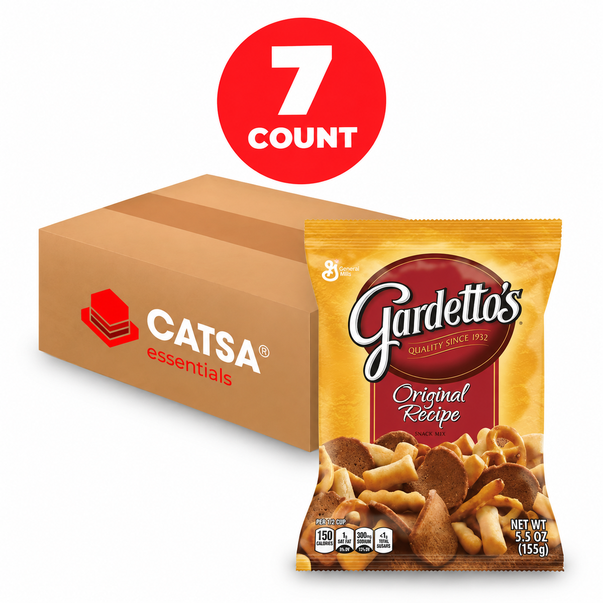 GARDETTO'S ORIGINAL RECIPE 5.5 OZ - PACK OF 7