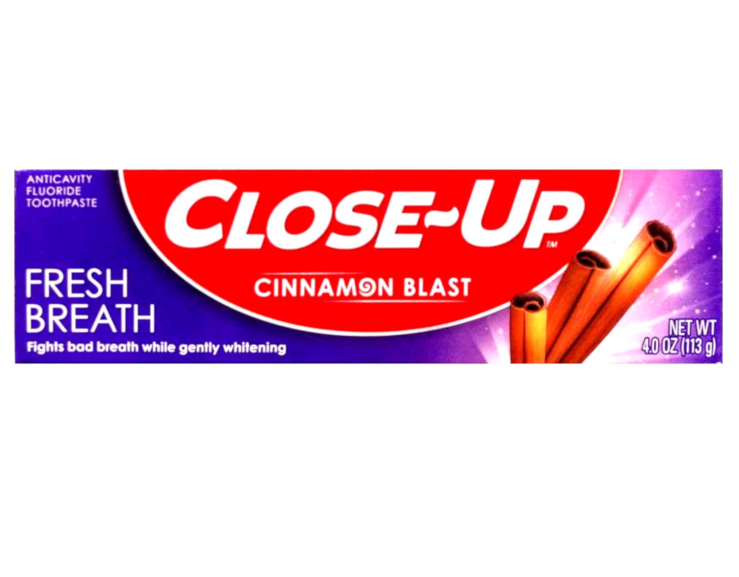 Close-Up Fluoride Toothpaste, Freshening Red Gel 4 oz
