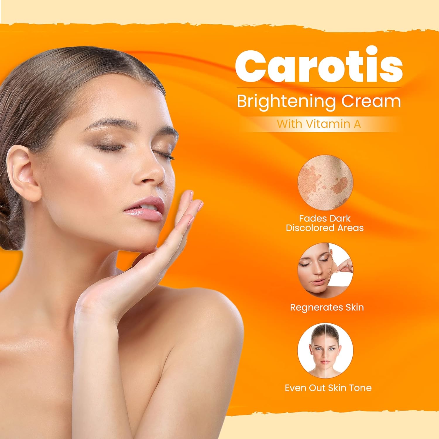 Carotis Brightening Cream with Active Carrot Concentrate 1.76 oz