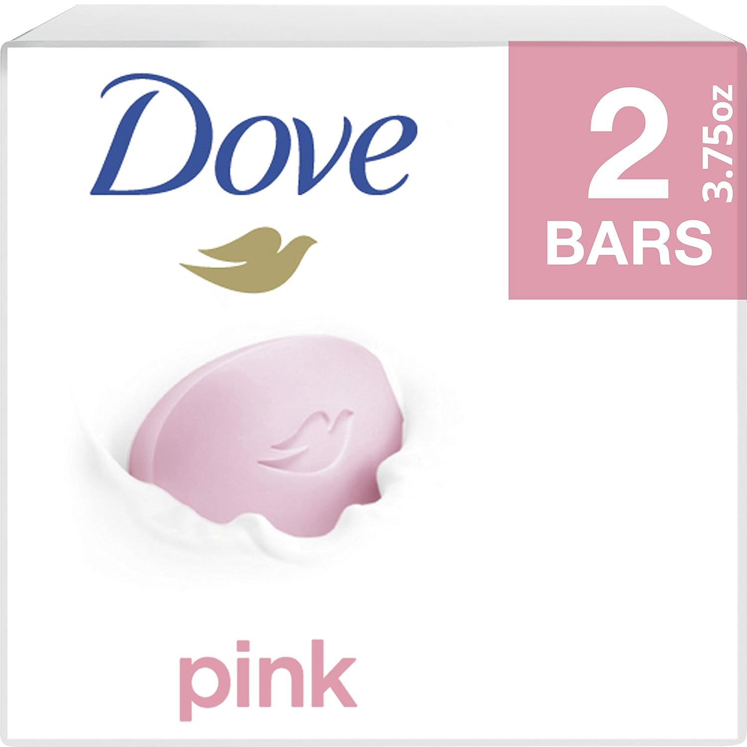 Dove Beauty Bar Skin Pink 3.75 oz 2 Bars