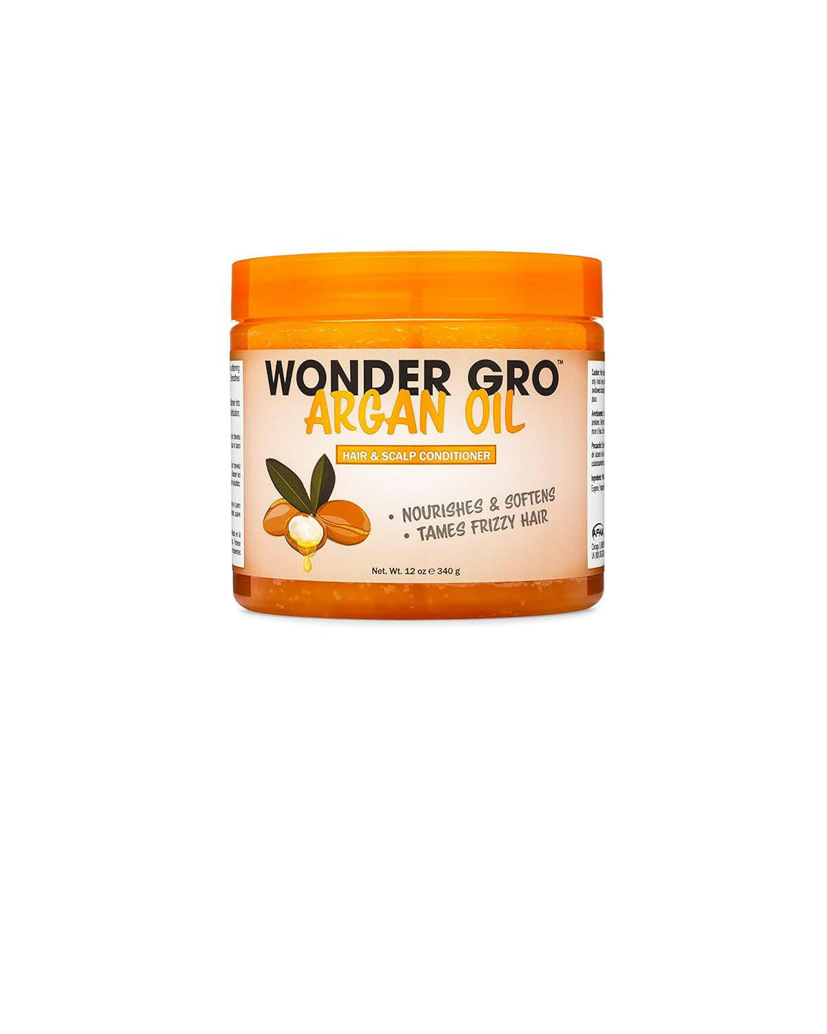 Wonder Gro Argan Oil Hair Grease Styling Conditioner, 12 oz