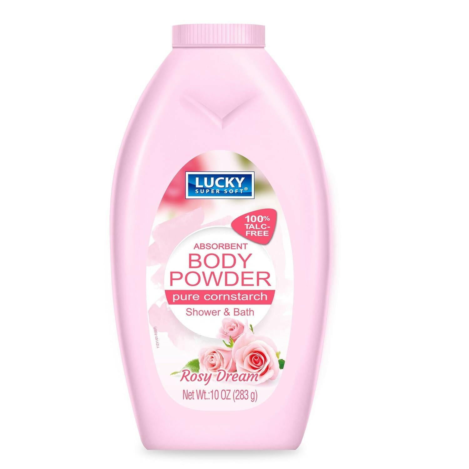 Lucky Super Soft Absorbent Body Powder, Rosy Dream, 10 Oz