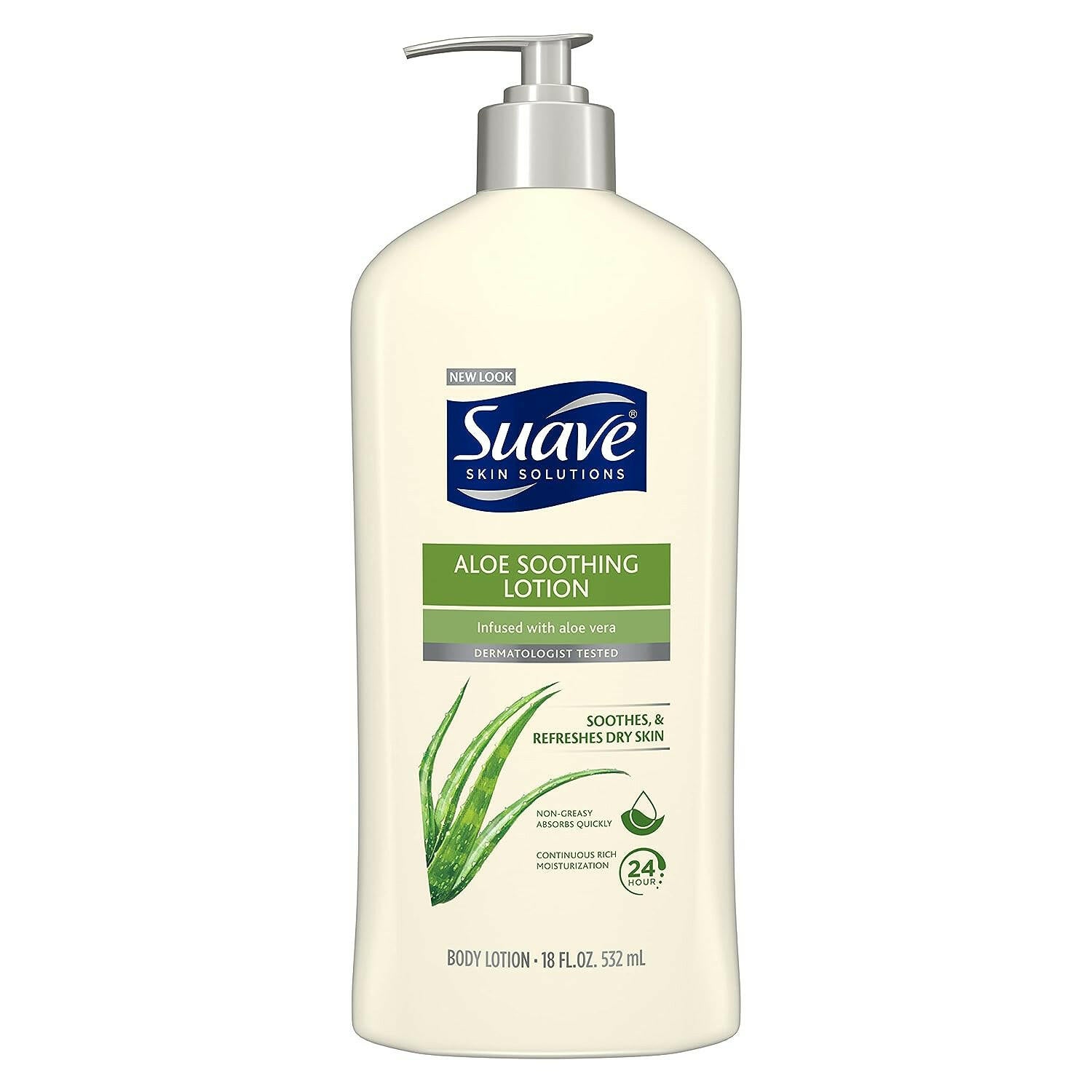 Suave Soothing Body Lotion with Aloe 18 oz