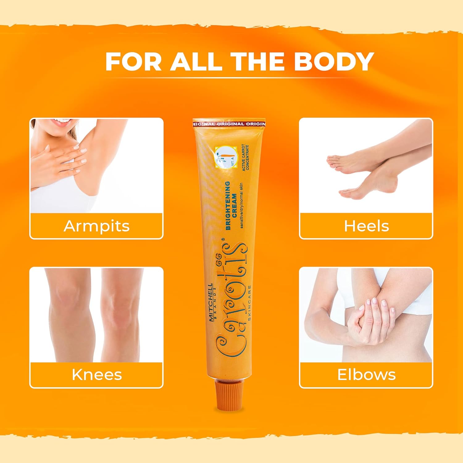 Carotis Brightening Cream with Active Carrot Concentrate 1.76 oz