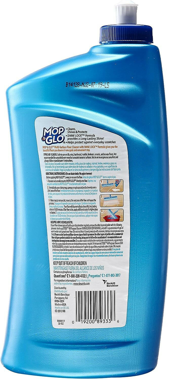 Mop & Glo Multi-Surface Floor Cleaner, 32 oz