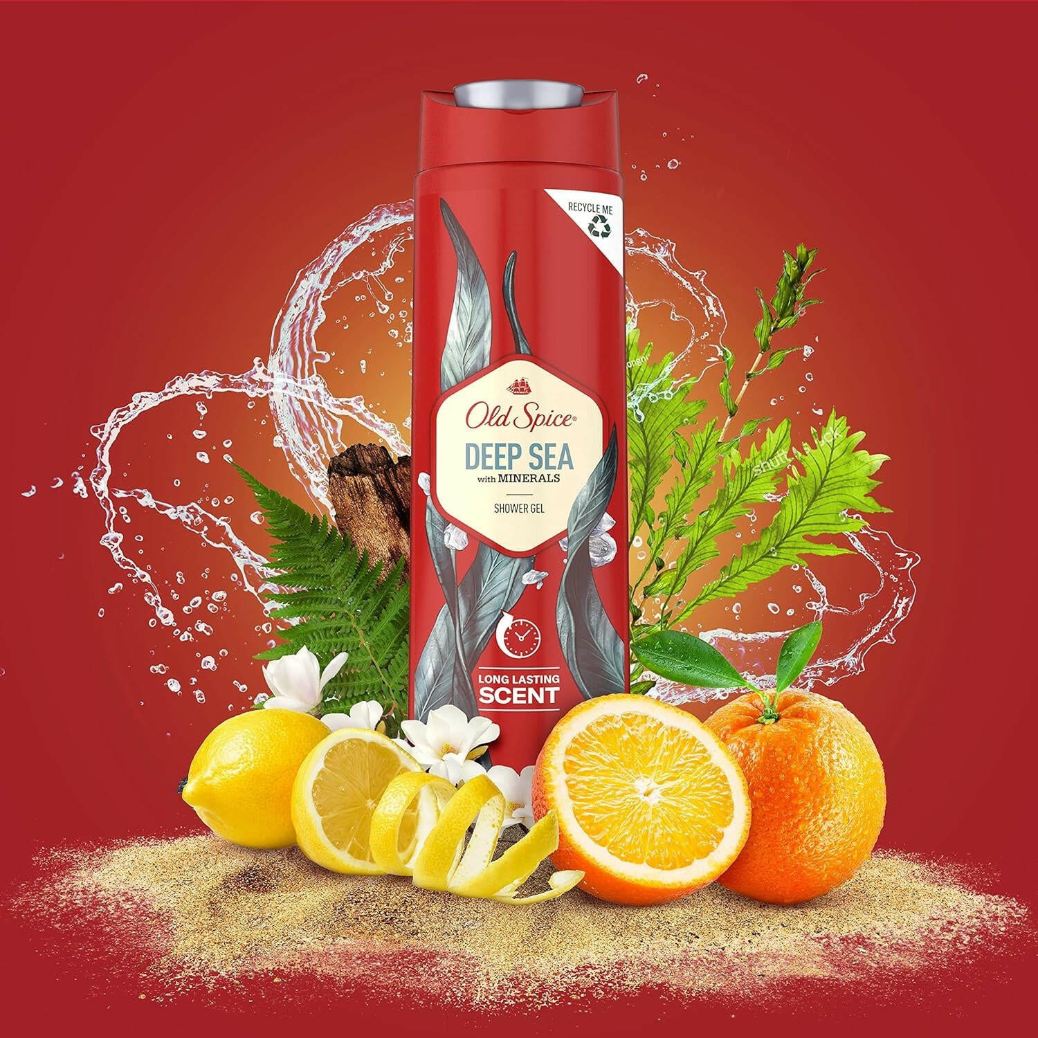 Old Spice Deep Sea Gel, 13.5 fl oz.