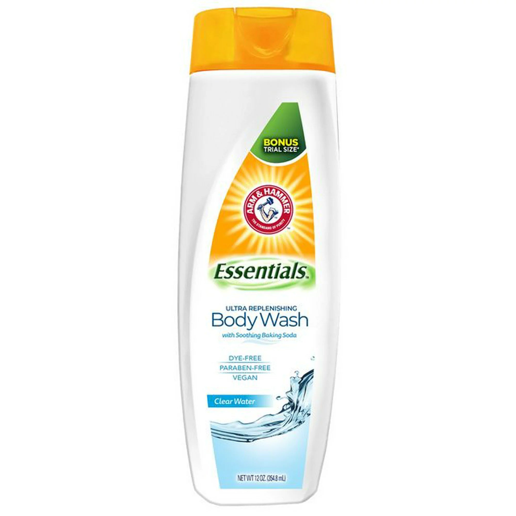 Arm & Hammer Body Wash, Clear Water 12 oz.